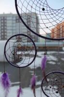 Лот: 4789316. Фото: 4. ловец снов сиреневый. Красноярск
