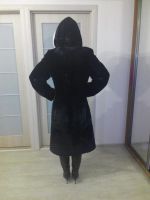 Лот: 6170943. Фото: 2. шуба мутоновая, черная, 48 размер... Женская одежда