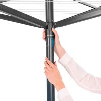 Лот: 22280215. Фото: 2. Сушилка Brabantia Topspinner чёрный. Хозтовары