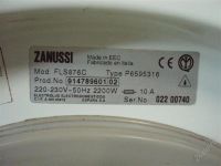 Лот: 2132468. Фото: 3. Стиральная машина Zanussi FLS... Бытовая техника