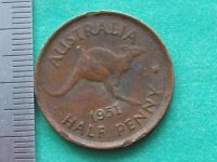 Лот: 11442916. Фото: 5. Монета 1,2 пенни Австралия 1951...