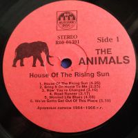 Лот: 21347355. Фото: 3. LP ● The ANiMALS ● House Of The... Красноярск