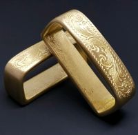 Лот: 12599962. Фото: 2. Ш-04 Шлевка для ремня. Латунь... Ручная работа