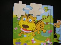 Лот: 6914284. Фото: 2. Пазлы для маленьких ,дерево "Тигр... Игрушки