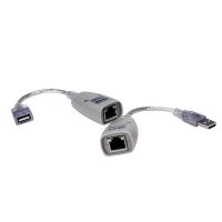 Лот: 7627356. Фото: 2. Удлинитель USB to RJ - 45 через... Комплектующие