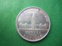 Лот: 18600511. Фото: 4. Канада 1 доллар 1939 г., серебро... Красноярск