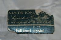 Лот: 17273064. Фото: 9. Mats Jonasson авторский хрусталь...