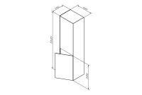 Лот: 24892623. Фото: 9. Шкаф-колонна подвесной AM.PM Inspire...