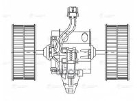 Лот: 21913070. Фото: 3. Вентилятор Отопителя Салона Для... Авто, мото, водный транспорт