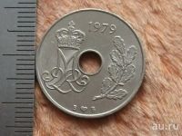 Лот: 9533787. Фото: 4. Монета 25 эри оре ери Дания 1979... Красноярск