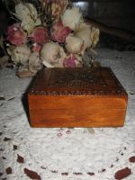 Лот: 11593136. Фото: 2. Антикварная шкатулка дерево ручная... Антиквариат
