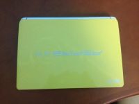 Лот: 5064043. Фото: 2. Нетбук Acer Aspire one happy yellow. Компьютеры, ноутбуки, планшеты