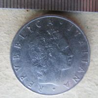 Лот: 23283351. Фото: 5. Монета 50 лир Италия 1955 кузнец...