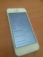 Лот: 5140826. Фото: 2. Продам iphone 5 16gb (белый) в... Смартфоны, связь, навигация