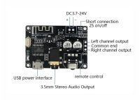 Лот: 20372792. Фото: 2. Bluetooth 5.0 приемник, декодер... Аудиотехника