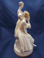 Лот: 19276762. Фото: 3. Крупная статуэтка фарфоровая Балерины... Сувениры, подарки