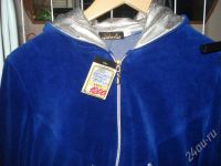 Лот: 672302. Фото: 2. Красивый синий спортивный костюм... Спортивная одежда