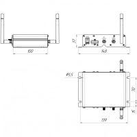 Лот: 17496939. Фото: 8. Роутер Kroks Rt-Cse DS mQ-EC с...