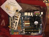 Лот: 3355971. Фото: 2. Gigabyte GA-EP35-DS3L + Intel... Комплектующие