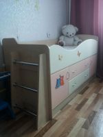 Лот: 5073630. Фото: 2. Кровать детская очень удобная. Детская мебель