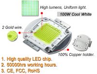 Лот: 10681035. Фото: 4. 50w led cob Чип Hontiey pure white...