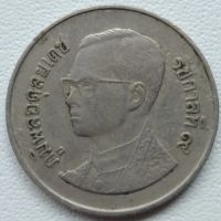 Лот: 22568627. Фото: 2. Таиланд 1996 г. 1 Бат. Рама IX... Монеты