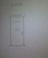 Лот: 9892565. Фото: 2. Комната 15 м 5/5 эт. ул. Новая. Продажа