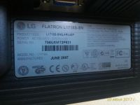 Лот: 9863059. Фото: 2. ЖК-монитор 17" LG Flatron L1718S... Мониторы, проекторы