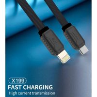 Лот: 25794823. Фото: 2. Кабель WUW X199 Type-C->Lighting... Аксессуары