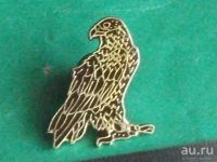 Лот: 12962246. Фото: 8. Значок орёл хищная птица Тяж Мет...