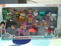 Лот: 7343605. Фото: 2. Щенячий патруль набор 9 фигурок. Игрушки