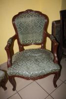 Лот: 11921376. Фото: 2. Старинный диван и кресло. Антиквариат