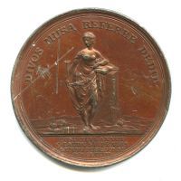 Лот: 20107800. Фото: 2. Швеция Медаль историк Карл Рейнхольд... Значки, медали, жетоны