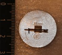 Лот: 11862402. Фото: 2. Значок: 125 лет со дня рождения... Значки, медали, жетоны