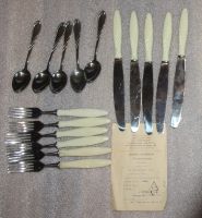 Лот: 23230610. Фото: 5. Столовый набор СССР. Ложки чайные...