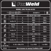 Лот: 21139357. Фото: 6. Инвертор аргонодуговой Foxweld...