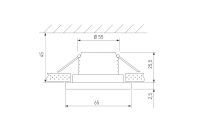 Лот: 23648281. Фото: 5. Светильник встраиваемый ELEKTROSTANDARD...
