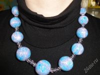 Лот: 288087. Фото: 2. Изделия из полимерной глины колье... Ювелирные изделия, бижутерия, часы