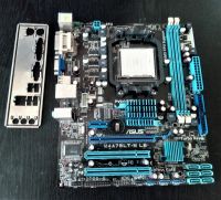 Лот: 17695470. Фото: 2. Материнская плата ASUS M4A78LT-M... Комплектующие