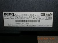 Лот: 3783646. Фото: 2. Неисправный ЖК монитор Benq T705... Мониторы, проекторы