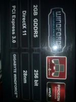 Лот: 6577433. Фото: 2. Видеокарта PCI-E GigaByte AMD... Комплектующие