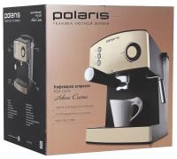 Лот: 19979744. Фото: 2. Рожковая кофеварка Polaris PCM... Мелкая бытовая техника