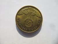 Лот: 9079867. Фото: 2. 10 Пфенингов 1937 г 3й Рейх Бронза... Монеты