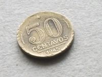Лот: 16216088. Фото: 3. Монета 50 сентаво Бразилия 1945... Коллекционирование, моделизм