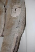 Лот: 4307016. Фото: 3. куртка стриженный кролик + кожа. Одежда, обувь, галантерея