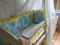 Лот: 844872. Фото: 2. Балдахин, бортики для кроватки. Дети растут
