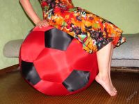 Лот: 46595. Фото: 2. Огромный надувной футбольный мяч. Спортивные товары