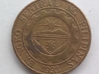 Лот: 16077910. Фото: 2. Монета Филиппин 25 сентимо. Монеты