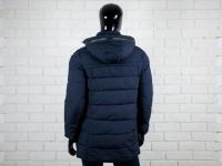 Лот: 14952882. Фото: 2. Пуховик удлиненный Nike Dark Blue. Мужская одежда