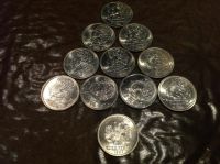 Лот: 3567989. Фото: 2. 1 рубль "Пушкин" ммд + 1 РУБЛЬ... Монеты